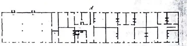 Fig. 1: Ground plans of 1725, drawing by J. Chr. Böhme