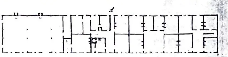 Fig. 1: Ground plans of 1725, drawing by J. Chr. Böhme